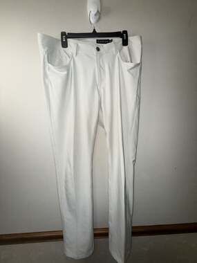 Dunning Men's Performance Golf Pants White Size 35/32